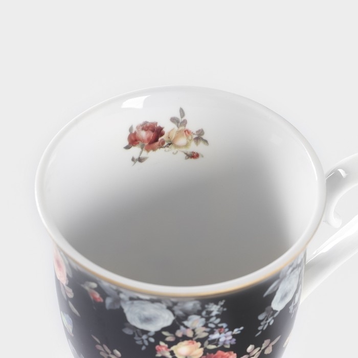 Кружка керамическая с ситом &laquo;Кобальт&raquo;, 300 мл