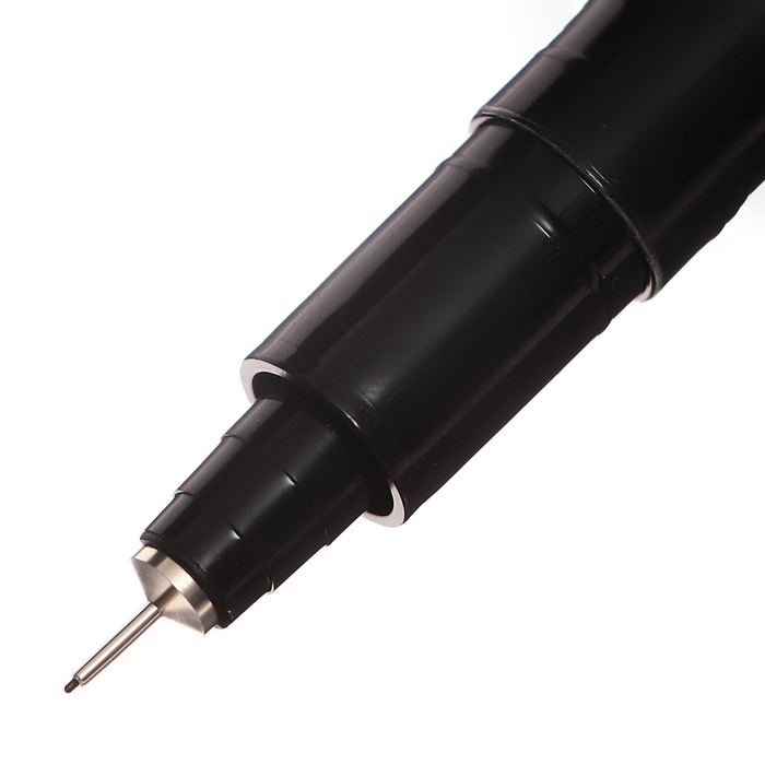 Маркер профессиональный линер черный, тонкая линия, 0.05мм