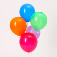 Шар латексный 12" &laquo;Шар с диодом&raquo;, набор 5 шт.