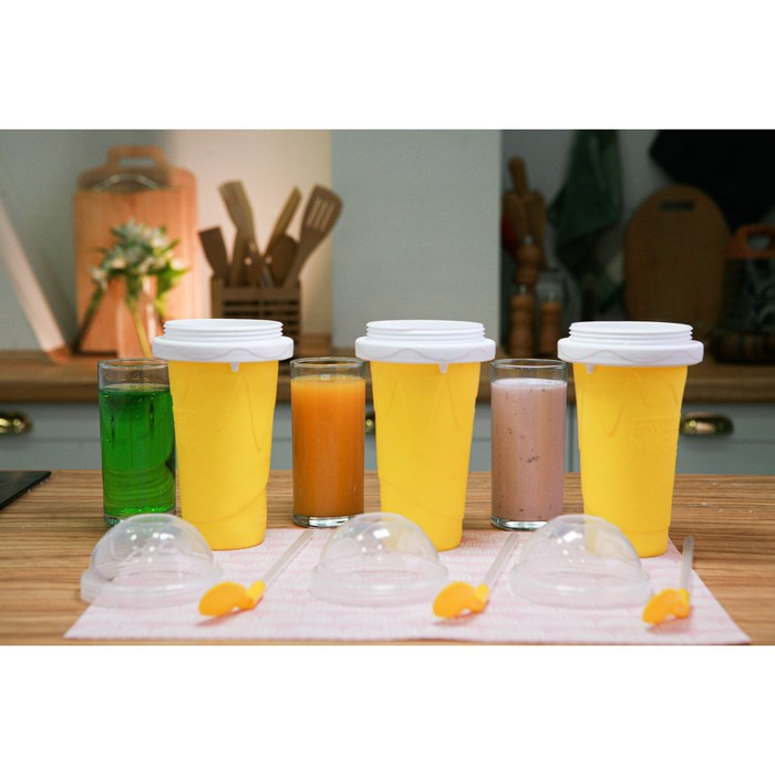 Слаш - стакан для замораживания Доляна &laquo;Мэджик&raquo;, 21&times;11&times;11 см, цвет МИКС