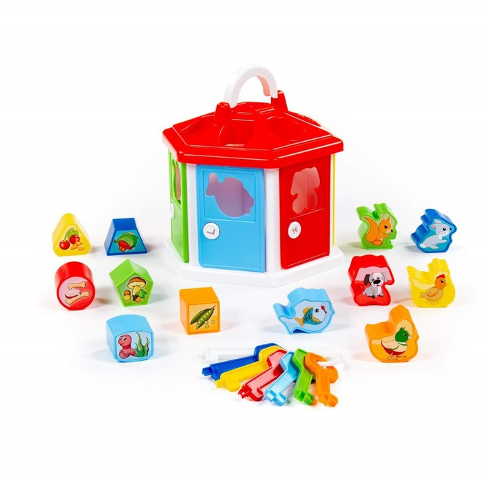 Развивающая игрушка &laquo;Логический домик&raquo;, с сортером
