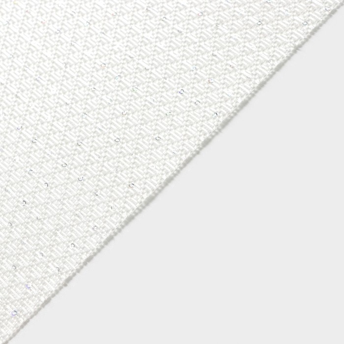 Салфетки сервировочные на стол Доляна Star, 4 шт, 45&times;30 см, цвет белый