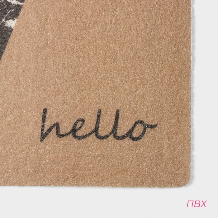 Коврик придверный Доляна &laquo;Мэнни&raquo;, 48&times;78 см