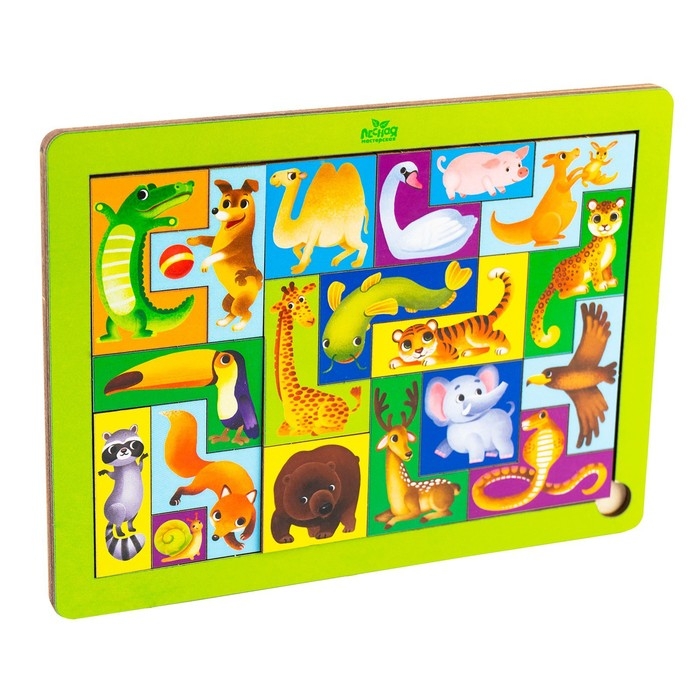 Головоломка. Тетрис &laquo;Животные мира&raquo;