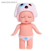 Пупс &laquo;Малыш-мороженка&raquo; в шапочке, МИКС
