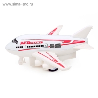 Самолёт металлический &laquo;Лайнер&raquo;, инерционный, МИКС