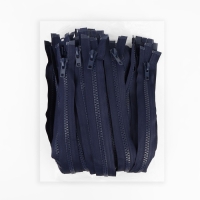 Молния &laquo;Трактор&raquo;, №8, разъёмная, замок автомат, 100 см, цвет тёмно-синий, цена за 1 штуку