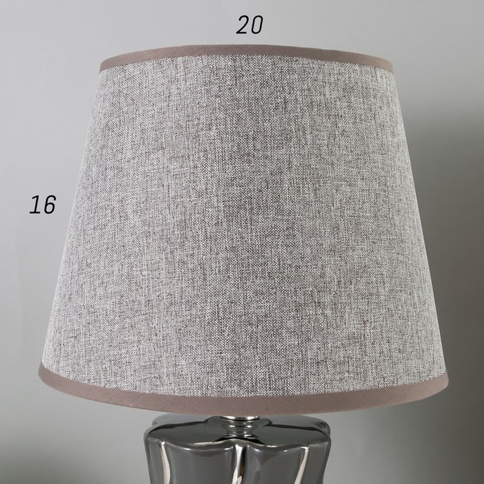 Настольная лампа 16509/1 E14 40Вт шоколадный 22х22х33 см RISALUX