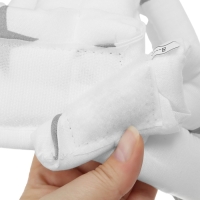 Противоударная Шапка - шлем для детей, Большие звезды, цвет белый