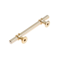 Ручка скоба CAPPIO CAMDEN, м/о 96 мм, d=12 mm, пластик, цвет золото