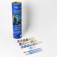 Картина по номерам в тубусе &laquo;С видом на звездную ночь&raquo;, 30 х 40 см