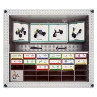 Конструктор металлический &laquo;Школьный-1&raquo; для уроков труда, 72 детали