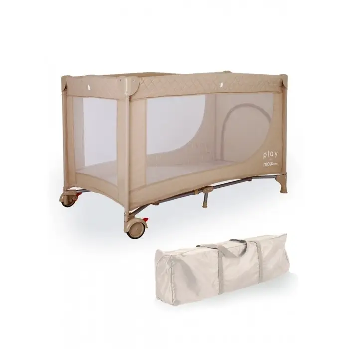 Манеж детский MowBaby play, бежевый
