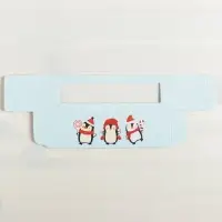 Коробка складная &laquo;Снежная команда&raquo; 18 х 5,5 х 5,5 см.