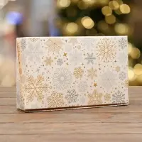 Коробка складная &laquo;Снежинка&raquo;, 20&times;12&times;4 см с окном