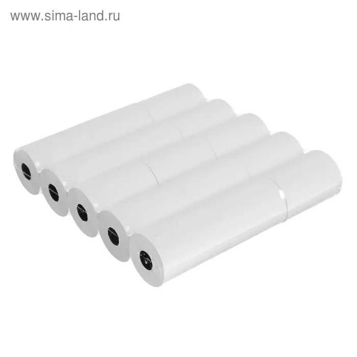 Чековая лента термо 57 мм &times; 22.5 м, 57&times;12&times;22.5, 48 г/м&sup2;