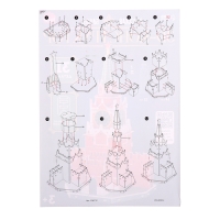 3D Конструктор &laquo;Спасская Башня&raquo;, 31 деталь