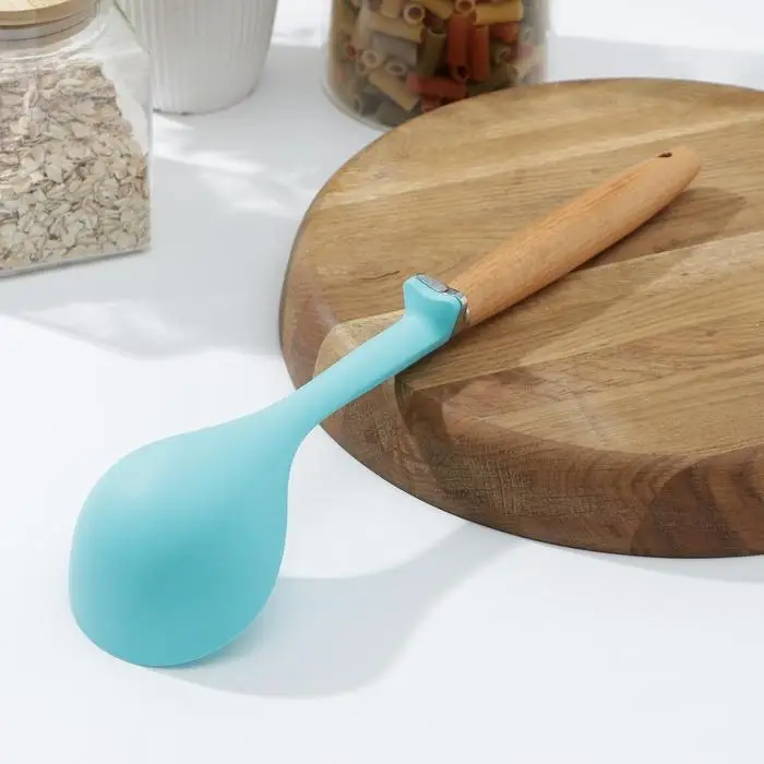 Половник Доляна &laquo;Лагуна&raquo;, 29&times;8&times;3,5 см, цвет голубой