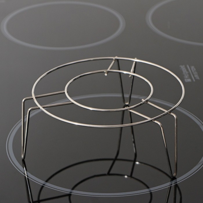 Подставка из нержавеющей стали для водяной бани, d=16 см