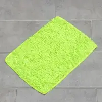 Насадка для швабры с зажимом-бабочкой, микрофибра, тонкая букля, 30&times;20 см, цвет МИКС