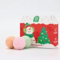 Бомбочки для ванны в домике &laquo;Снеговик&raquo;, набор 6 шт х 40 г, URAL LAB