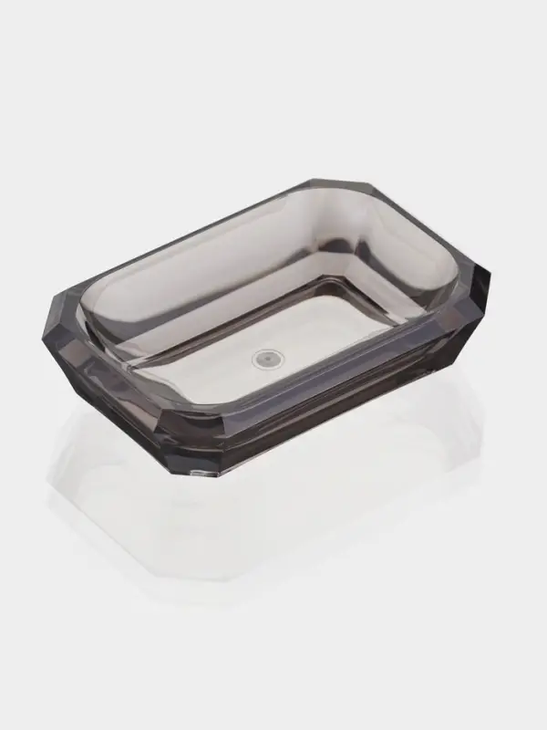 Набор для ванной "Блэк" 3 предмета (дозатор, стакан, мыльница)