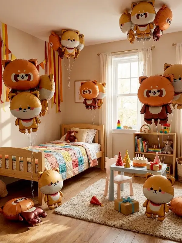 Воздушный шар фольгированный 27" &laquo;Красная панда&raquo;