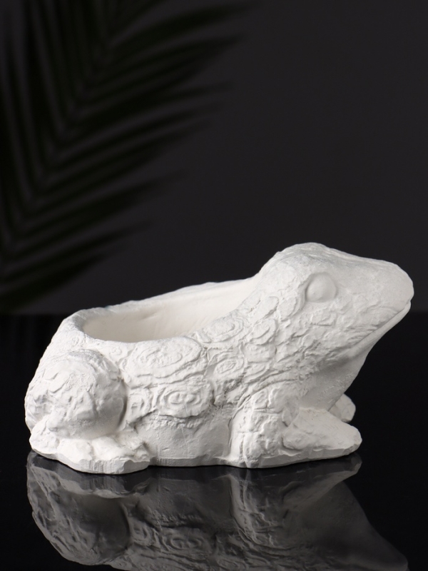 Фигурное кашпо "Лягушка" 14х12х9 см