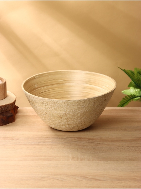 Салатник 29х29х13,5 см, бамбук