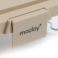 Корзина - столик Maclay 2 в 1, складная, 47 х 28,5 х 23,5 см, стол 45 х 28 х 16 см, бежевая