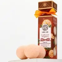 Бомбочки для ванны с ароматом мандарина, 3&times;40 г, URAL LAB