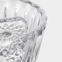 Икорница "Ведерко" 9,5х8,5х6,2 см, прозрачный