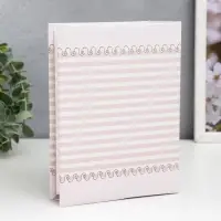 Фотоальбом 100 фото 10х15 см "Малыш" розовый