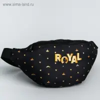 Сумка на пояс Princess, 25&times;6&times;13, отд на молнии, без подклада, черный