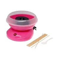 Аппарат для приготовления сладкой ваты LCC-01, 400 Вт, розовый