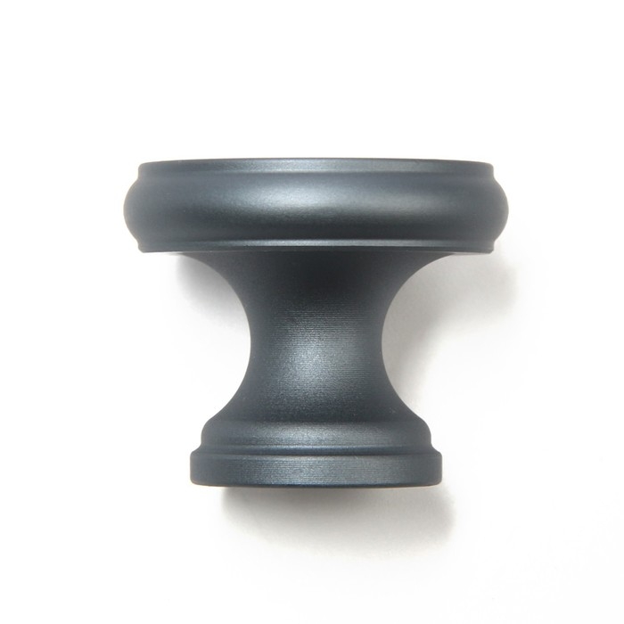 Ручка-кнопка CAPPIO PK321, d=24 мм, цвет графит, 8 шт.