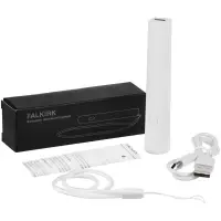 Фонарик аккумуляторный Falkirk, белый