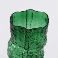 Ваза &laquo;Гоэтано&raquo;, 30&times;13 см, стекло, зелёная