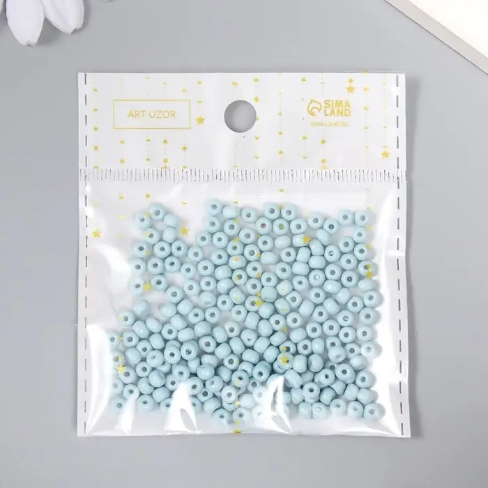 Бисер стекло 6/0 "Ниагара" 15 гр