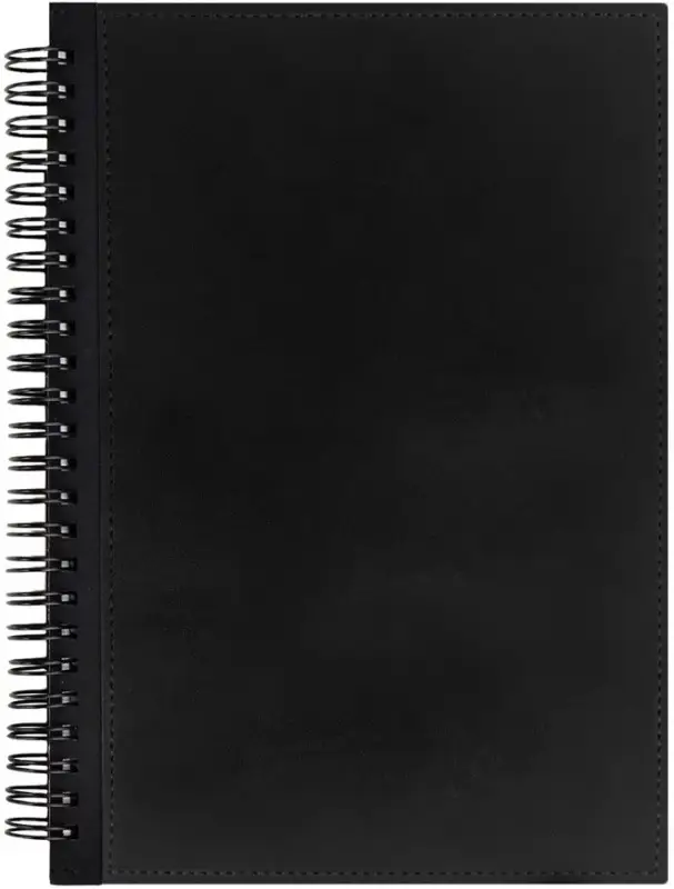 Ежедневник Notera Maxi, недатированный, черный