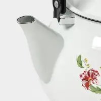 Чайник сферич. с мет.р. 3л (белая)Астры