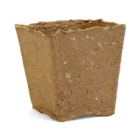 Торфяной горшок 700 мл,  h = 9,5 х 9,5 х 10 см, набор 20 шт