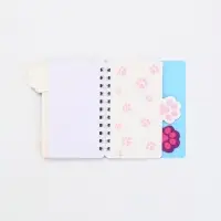 Блокнот с разделителями А7, 40 л "Корги"