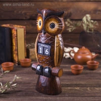 Настольный календарь &laquo;Сова&raquo;, 5&times;10&times;28 см