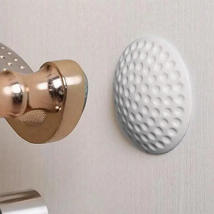 Стоппер для двери, универсальный, 5&times;5&times;1 см, белый