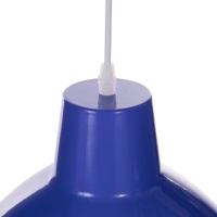 Светильник Richard 1х40Вт Е27 пр-1м синий 32,5х32,5х27см