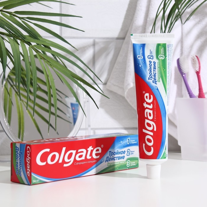 Зубная паста Colgate &laquo;Тройное действие&raquo;, 100 мл