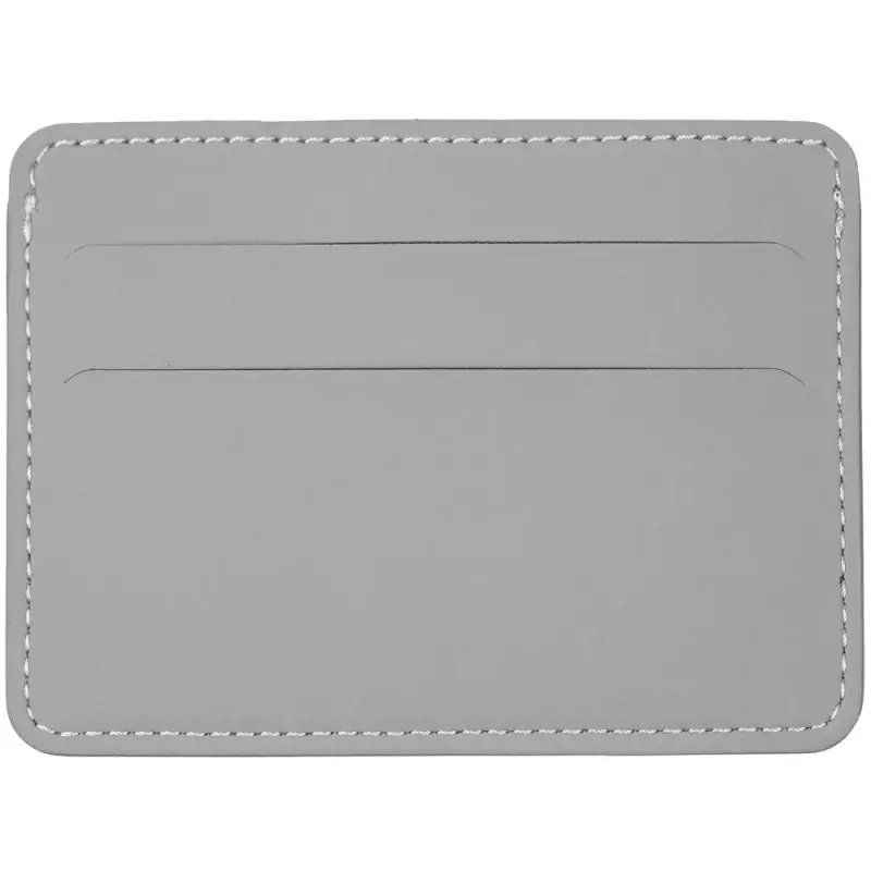 Чехол для карточек Shall Simple, серый