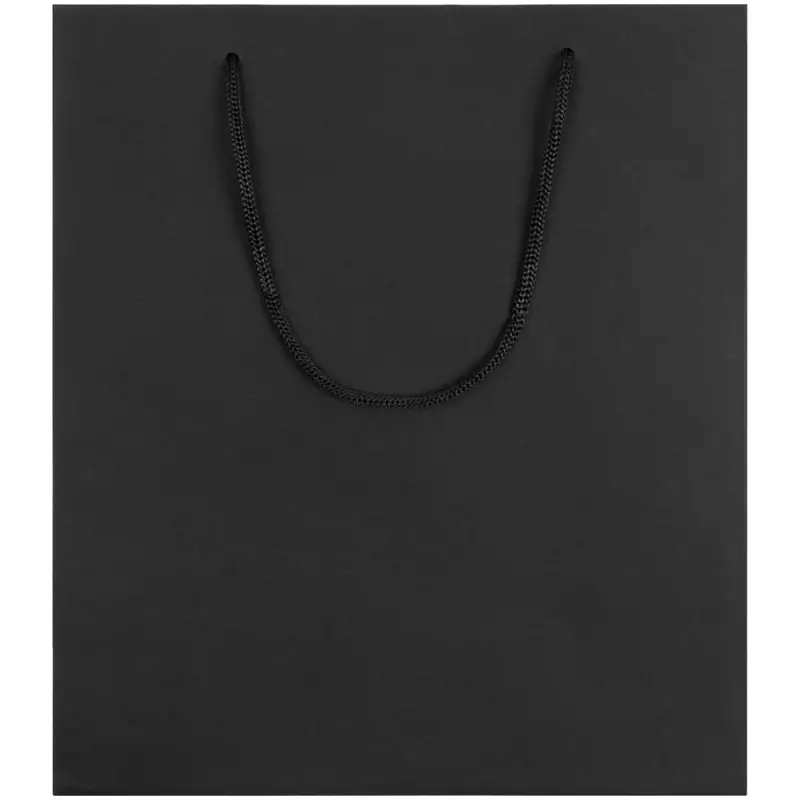 Пакет бумажный Vid L, черный