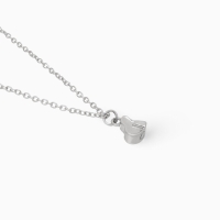 Кулоны &laquo;Неразлучники&raquo; на магните, четыре сердца, цвет серебре, 55 см